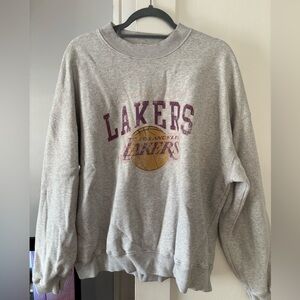 ABERCROMBIE LAKERS crewneck